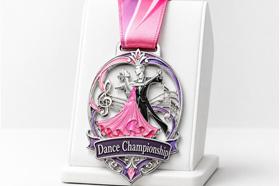Custom dance medals