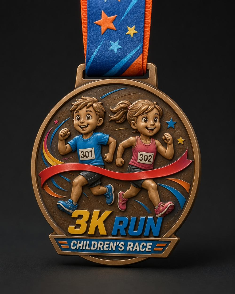 Custom race medals price