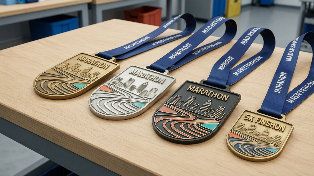 How to Design Custom Running Medals for a 5K, 10K, or Marathon Step-by-Step Guide